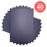 Load image into Gallery viewer, Craft Perfect Pearlescent Card Multipack of 8 Pearlescent Card -Navy Dazzle- A4 - 9505E8