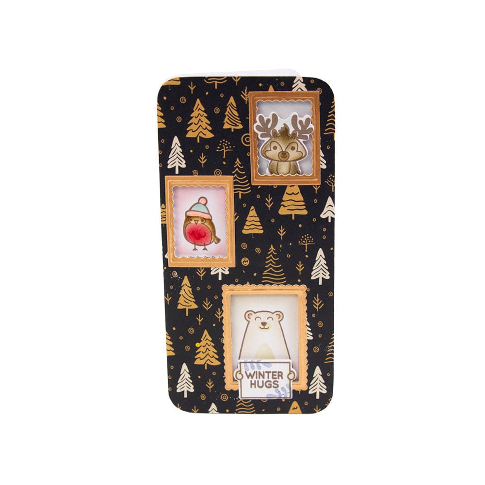 Craft Perfect Printed Papers A Very Festive Fayre 12" x 12" Patterned Paper Pad - 5555e