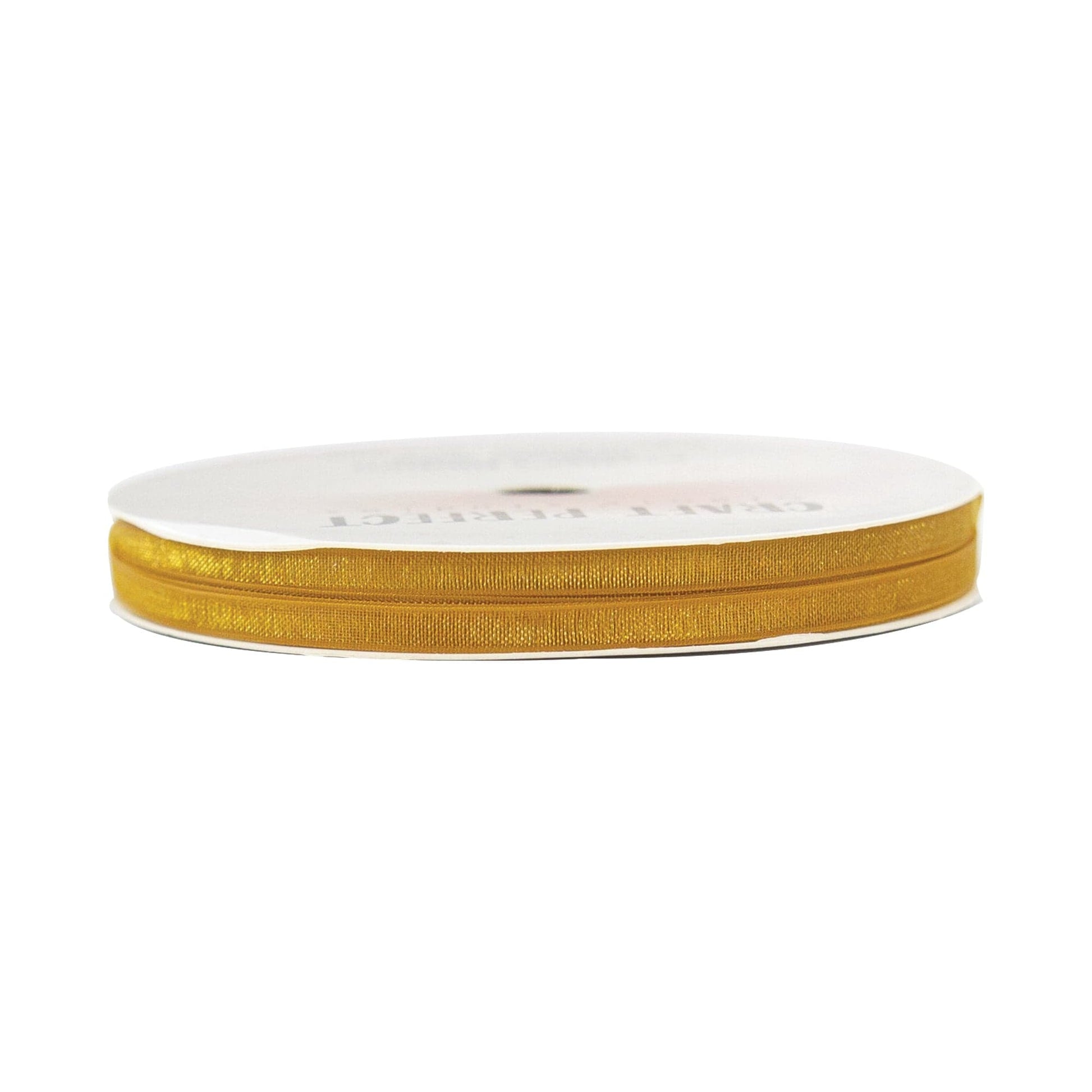 Craft Perfect Ribbon Craft Perfect - Ribbon - Organza - Glamour Gold - 3mm x 5m - 8994E