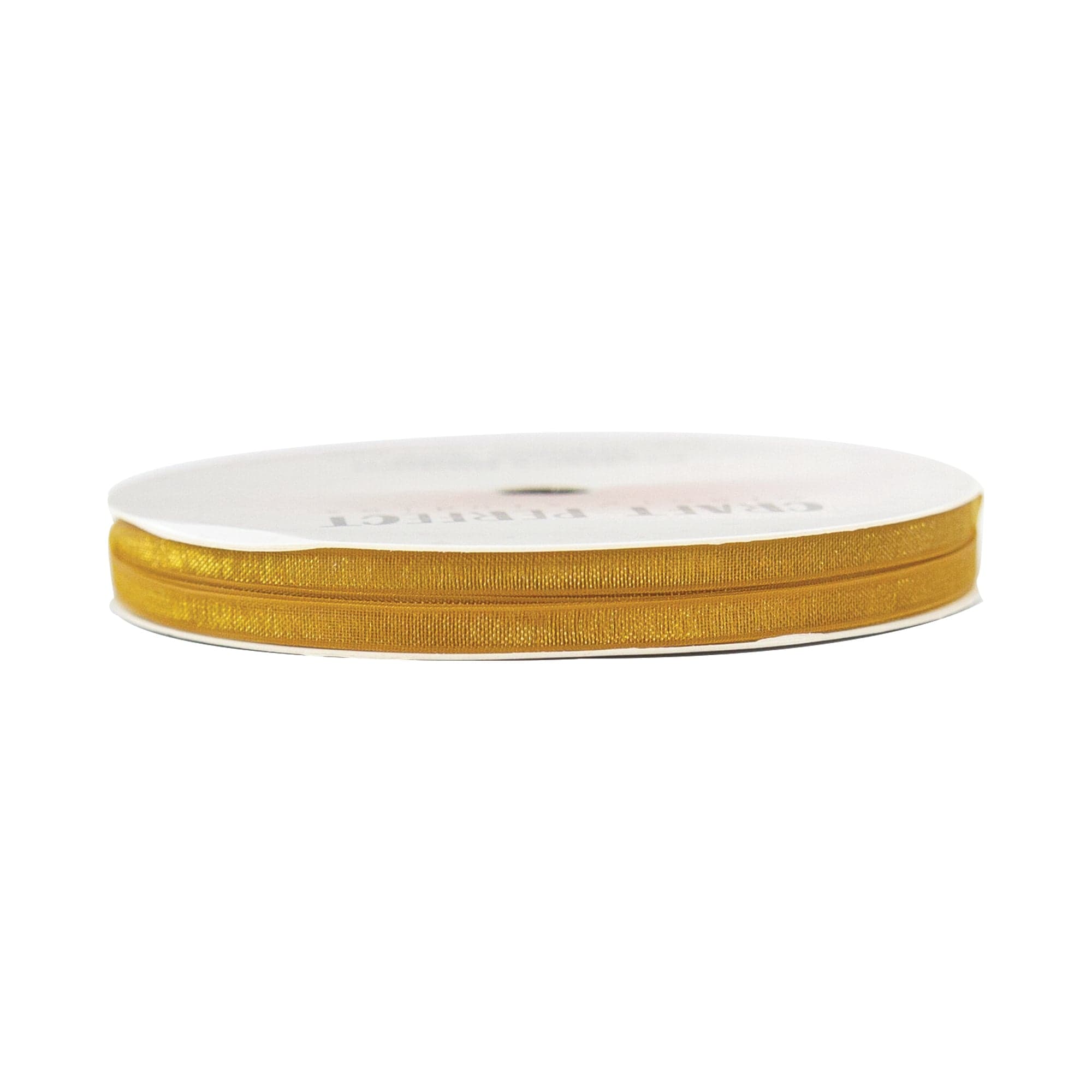Craft Perfect Ribbon Craft Perfect - Ribbon - Organza - Glamour Gold - 3mm x 5m - 8994E