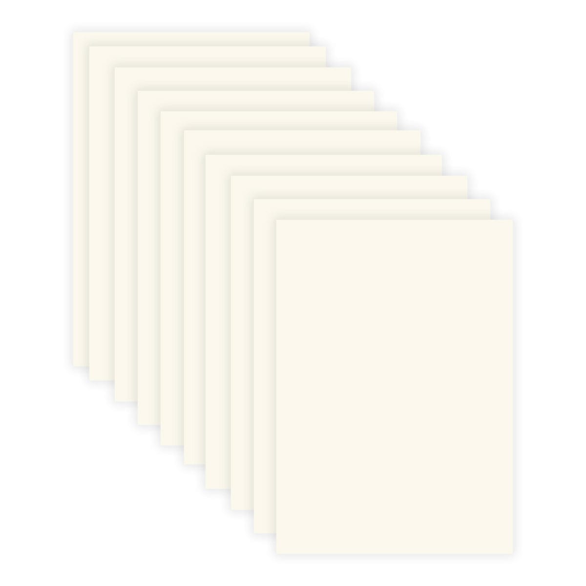 Craft Perfect Smooth Card Craft Perfect - Smooth Card - Ivory White - A4 (10/PK) - 9897E