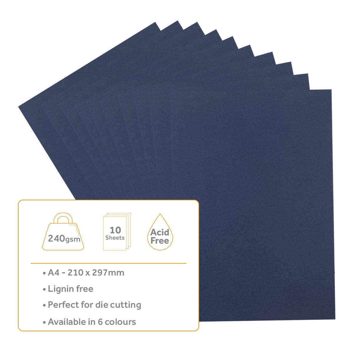 Craft Perfect Smooth Card Craft Perfect - Smooth Card - Pier View - A4 (10/PK) - 9898e