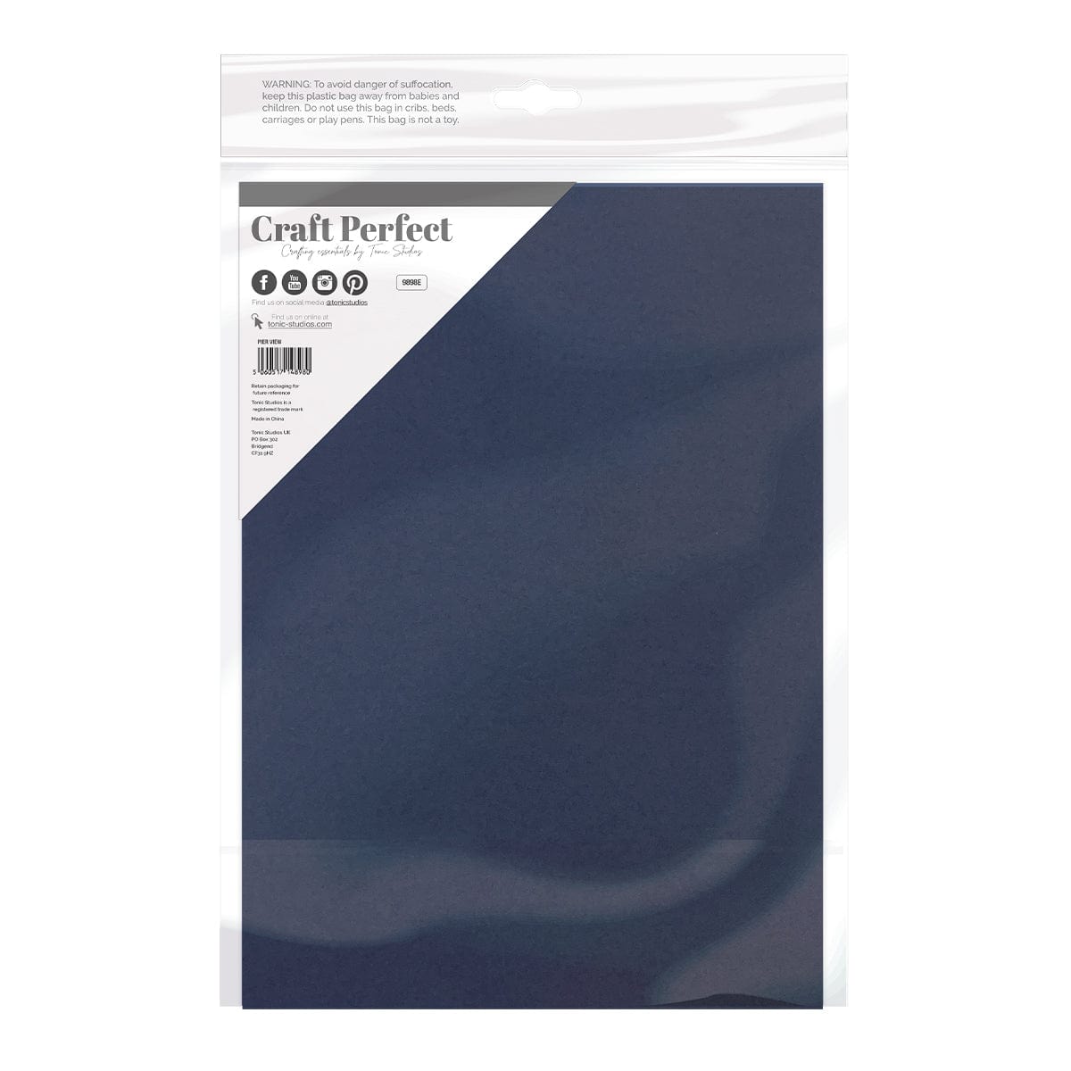 Craft Perfect Smooth Card Craft Perfect - Smooth Card - Pier View - A4 (10/PK) - 9898e