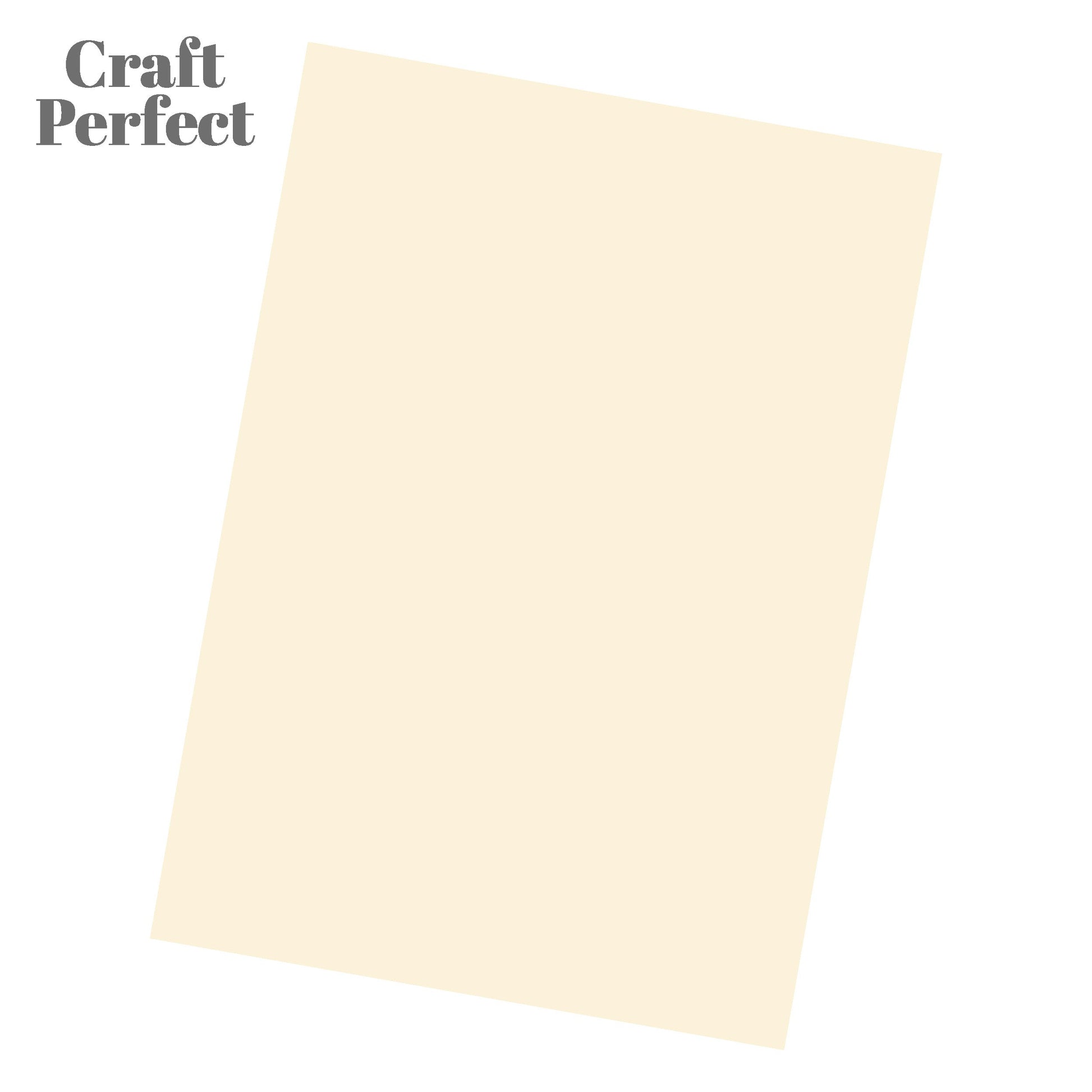 Craft Perfect Smooth Card Multipack of 2 - Smooth Card - Ivory White - A4 - 9897E2