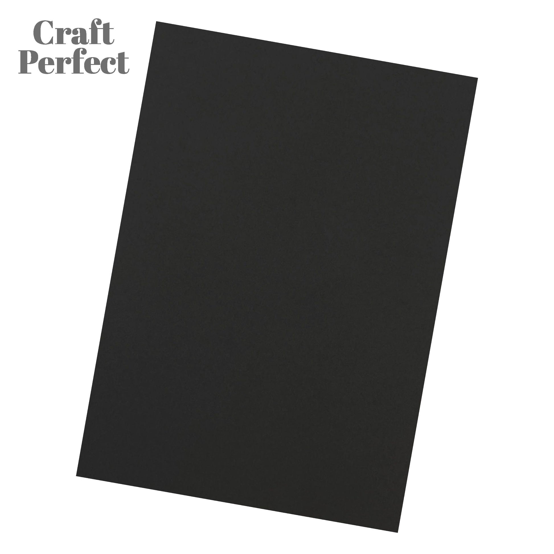 Craft Perfect Smooth Card Multipack of 4 Smooth Card - Black - A4 - 9569E4