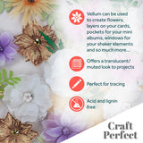 Load image into Gallery viewer, Craft Perfect Vellum Paper Multipack of 2 - Vellum Paper - Pearled Gold - A4 - 9999E2
