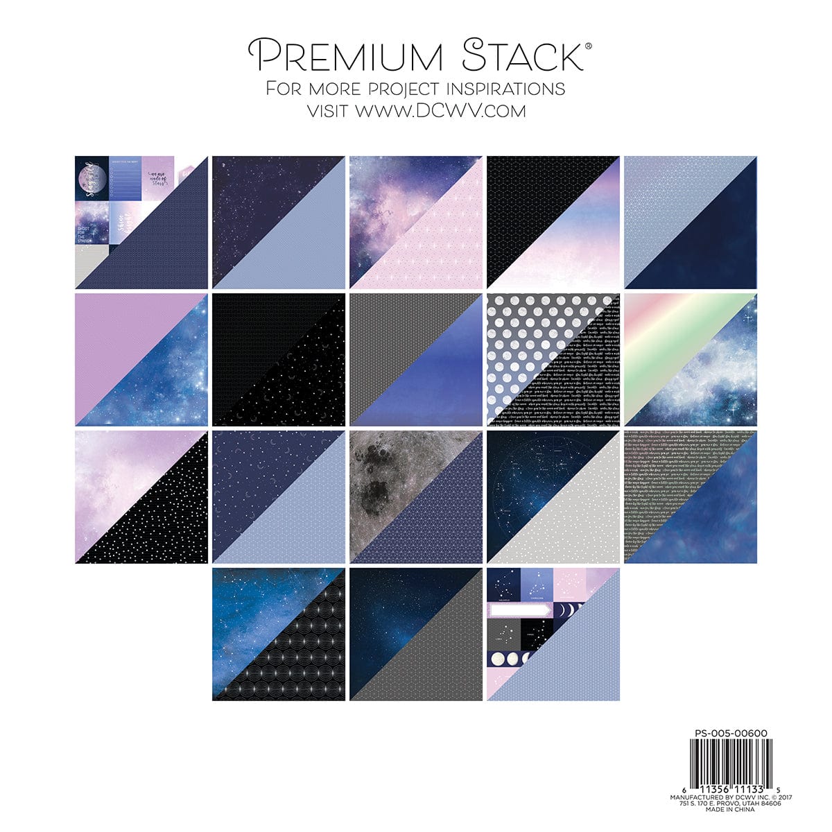 DCWV Cardstock DCWV Double-Sided 12x12" Cardstock Stack - Zodiac