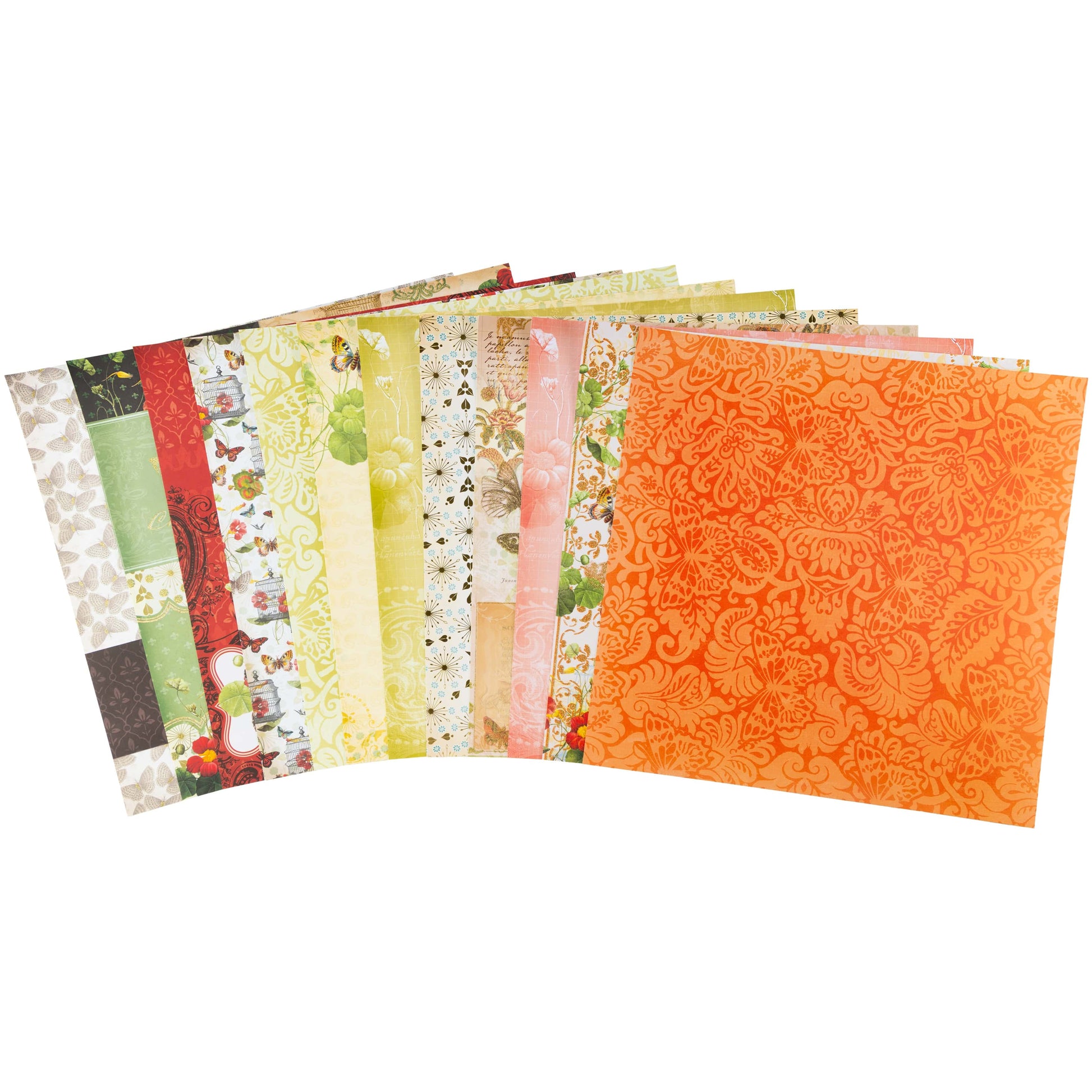 DCWV Cardstock DCWV - Single-Sided 12" x 12" Cardstock Stack - Mariposa