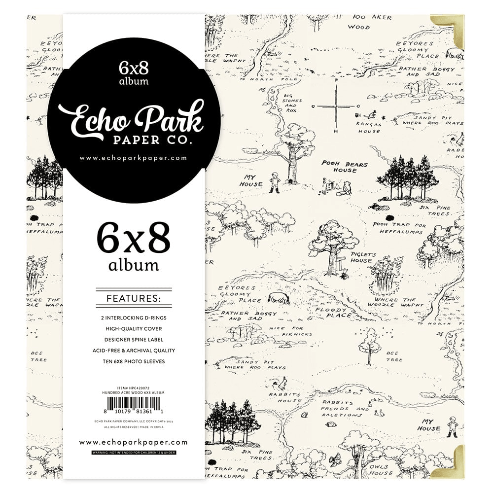 Echo Parks Albums Echo Park - The House at Pooh Corner - Hundred Acre Wood 6" x 8" Album