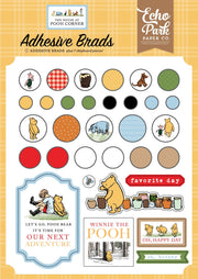 Echo Parks Enamel Dots Echo Park - The House At Pooh Corner - Adhesive Brads & Chipboard Elements