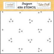 Echo Parks Stencils Echo Park - The House at Pooh Corner - Friendship Flowers Stencil