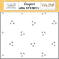 Echo Park - The House at Pooh Corner - Friendship Flowers Stencil
