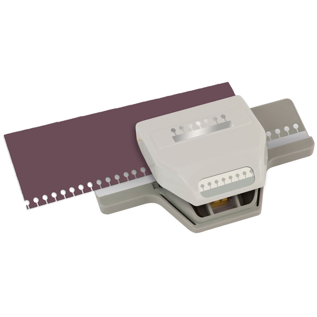 Ek Success Edge Punch-Round Binding Edge, 2"X1"