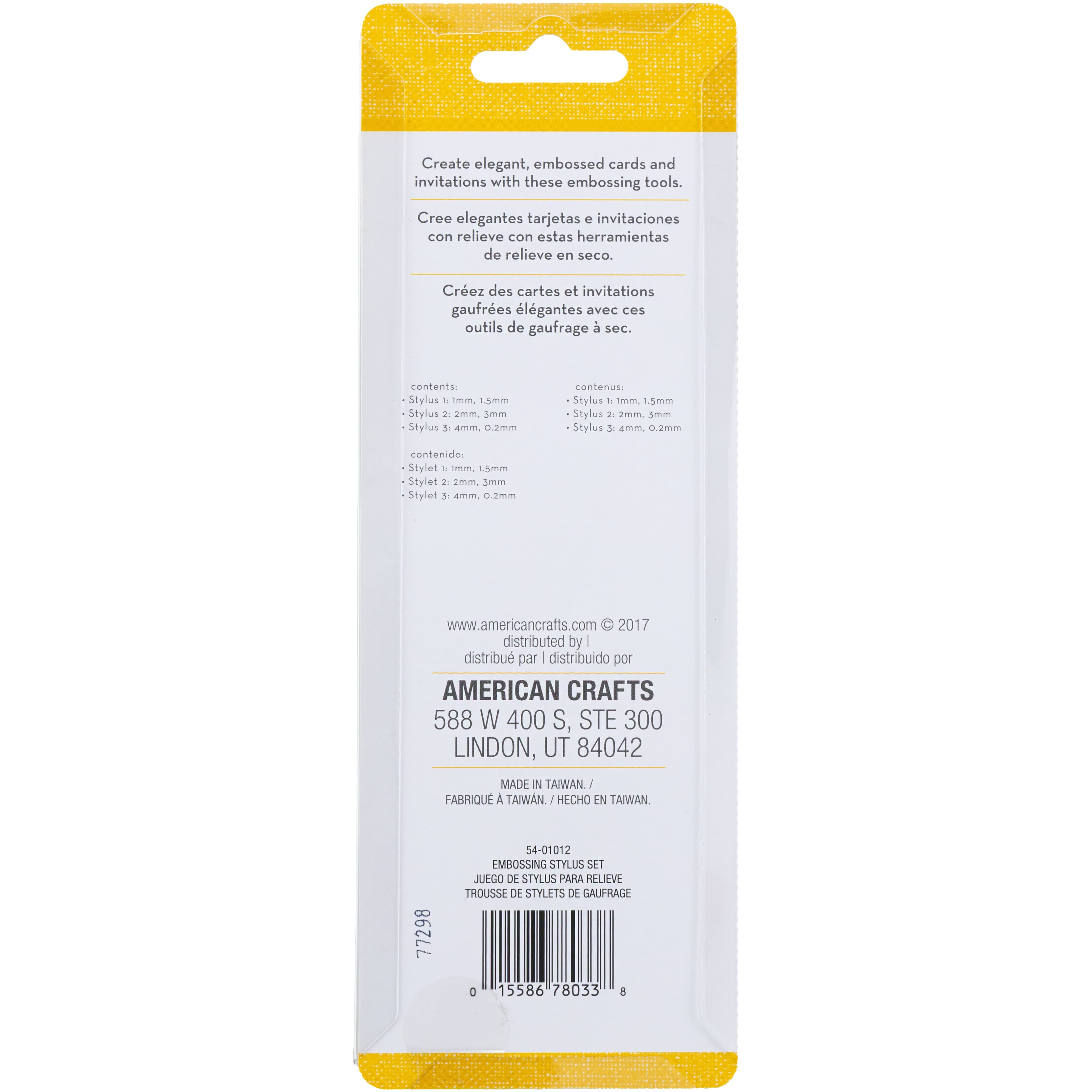 Ek Success EK Tools - Embossing Stylus Set - 3 Pieces