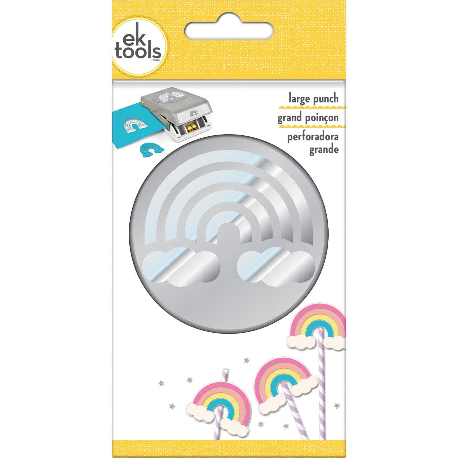 Ek Success EK Tools Large Punch-Rainbow