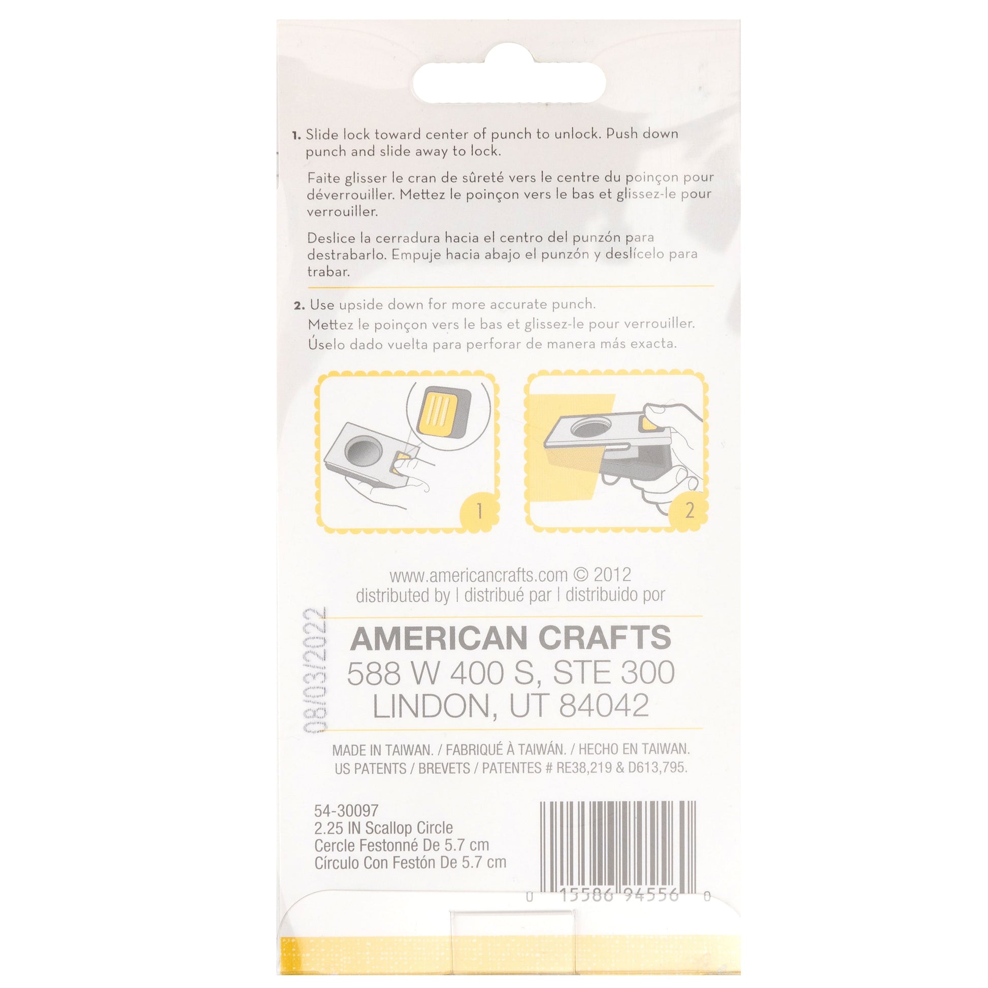 Ek Success EK Tools - Large Scallop Circle Paper Punch - 2.25"