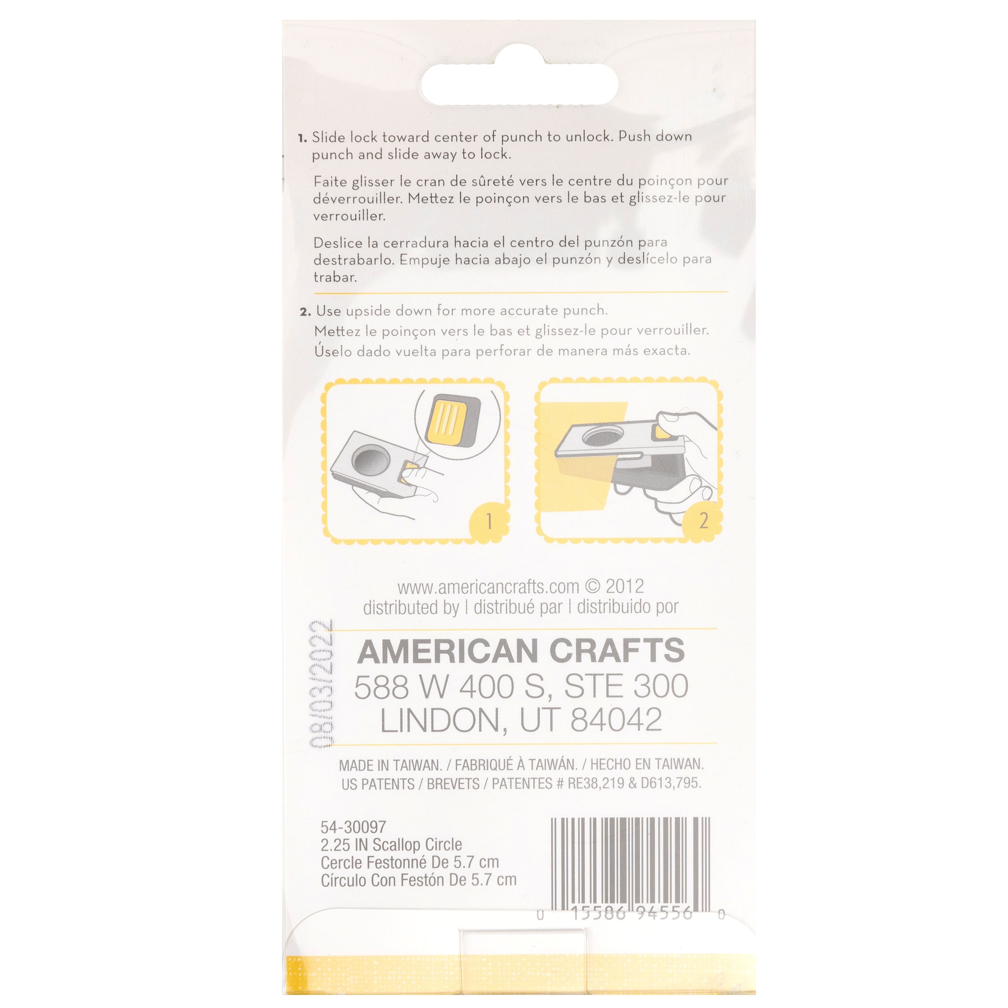 Ek Success EK Tools - Large Scallop Circle Paper Punch - 2.25"