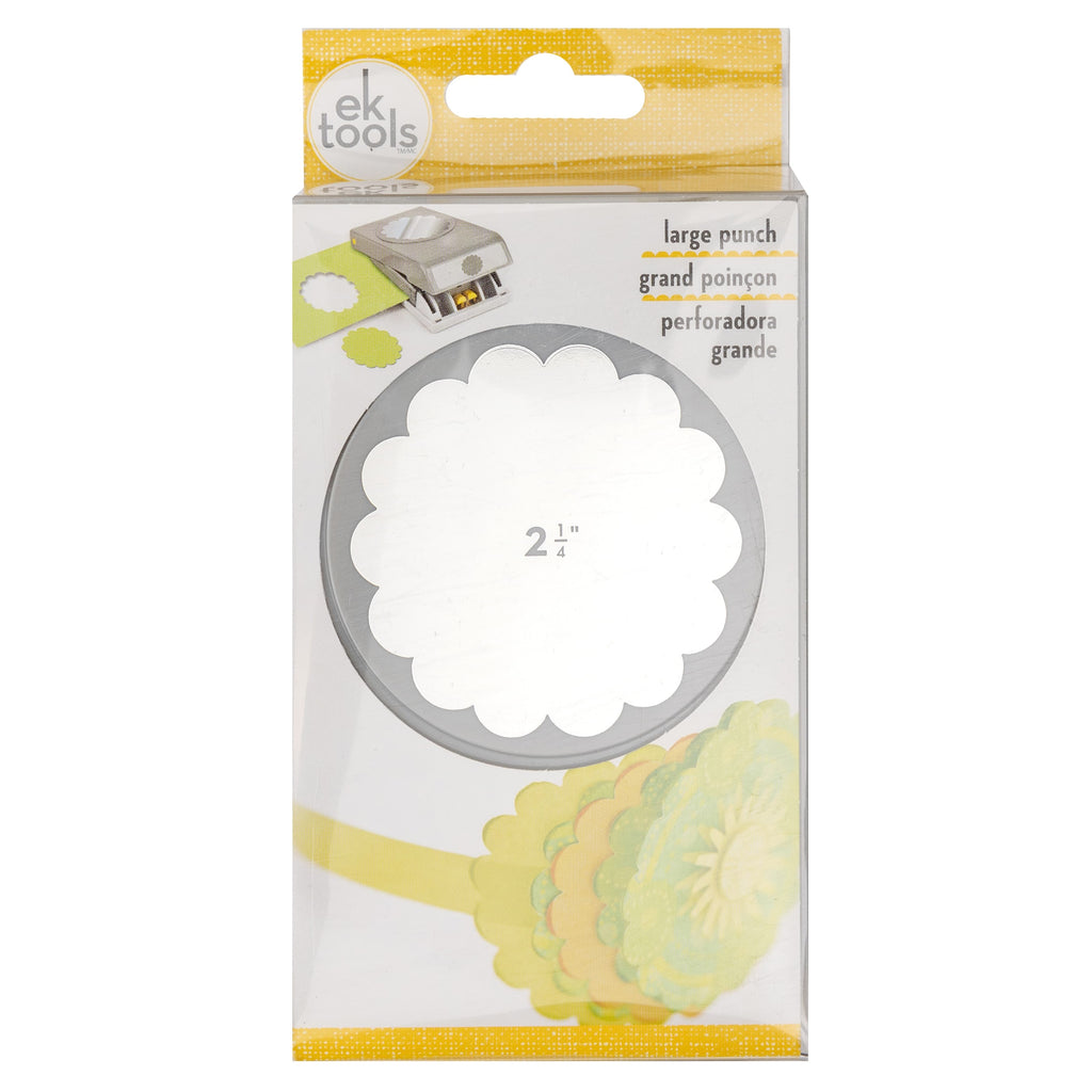 Ek Success EK Tools - Large Scallop Circle Paper Punch - 2.25