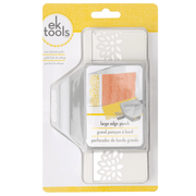 Ek Success Large Edge Punch-Diamond Flowers, 1.25"X2.5"