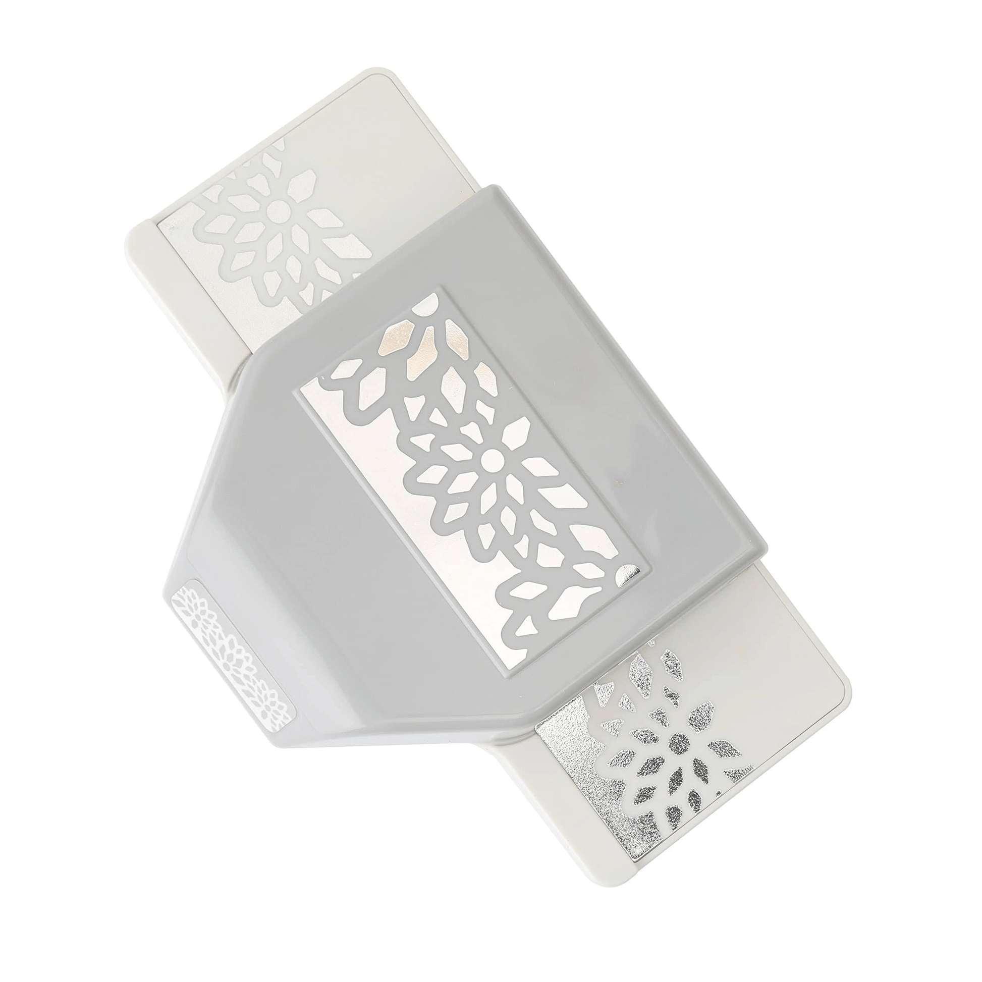 Ek Success Large Edge Punch-Diamond Flowers, 1.25"X2.5"