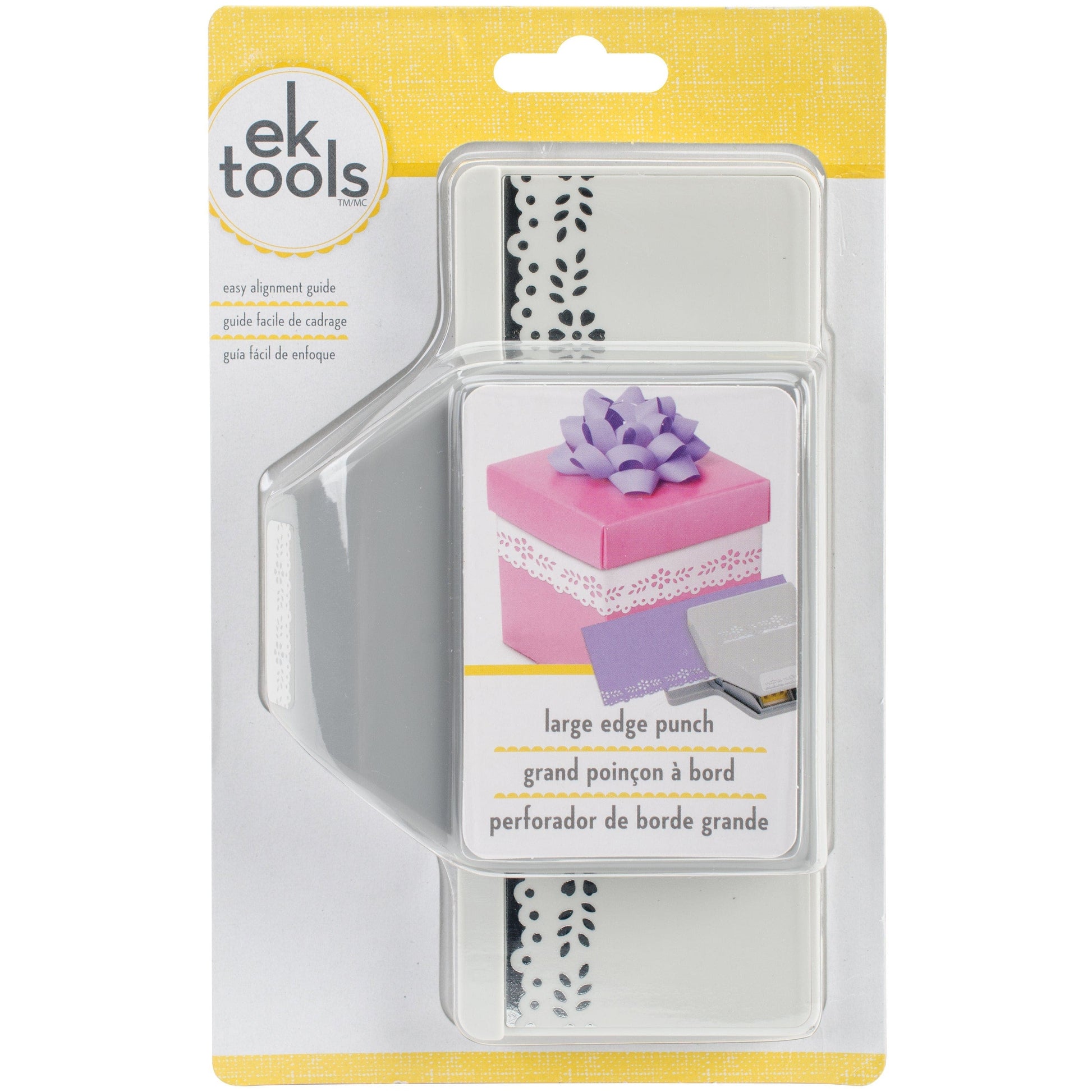 Ek Success Large Edge Punch-Floral Vine