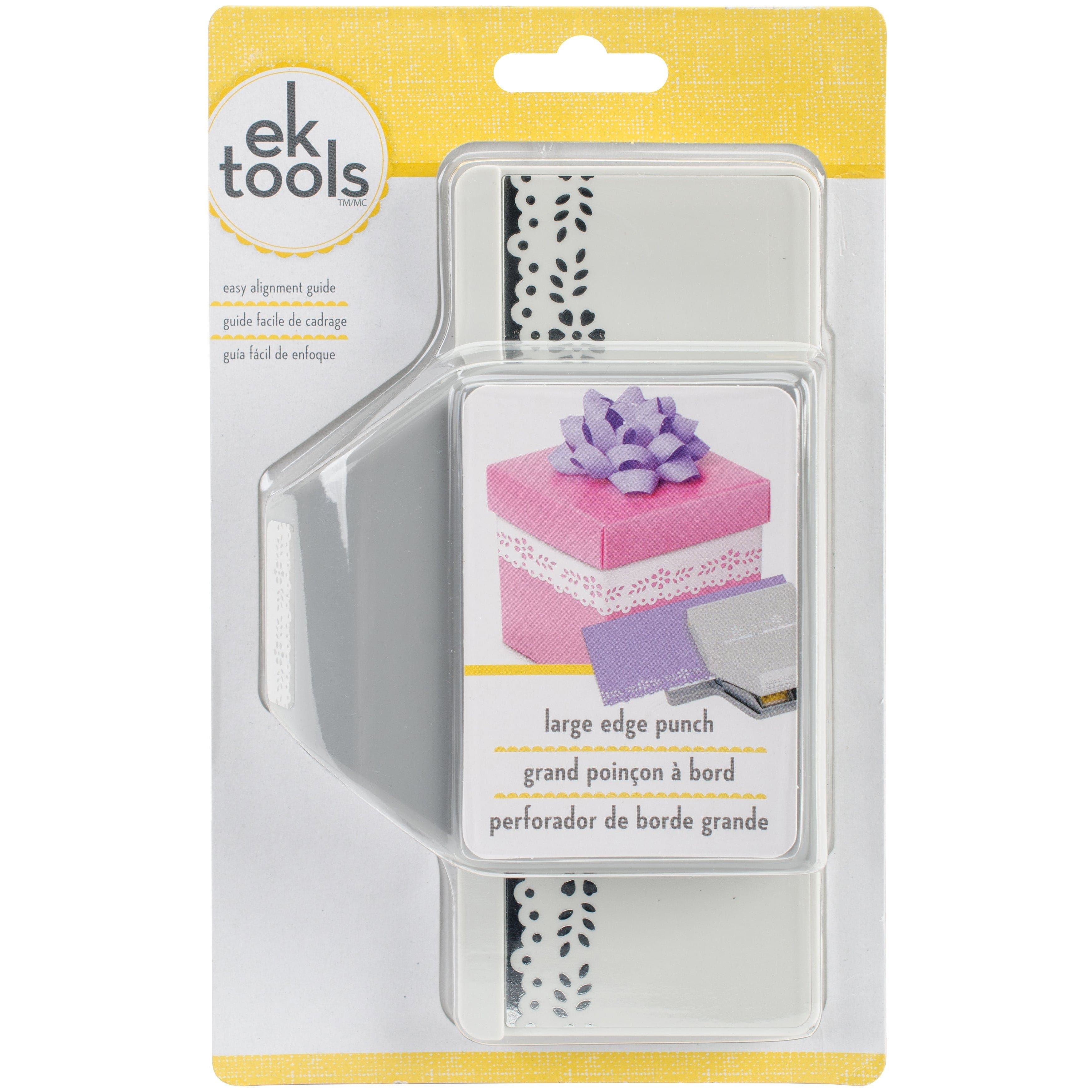 Ek Success Large Edge Punch-Floral Vine