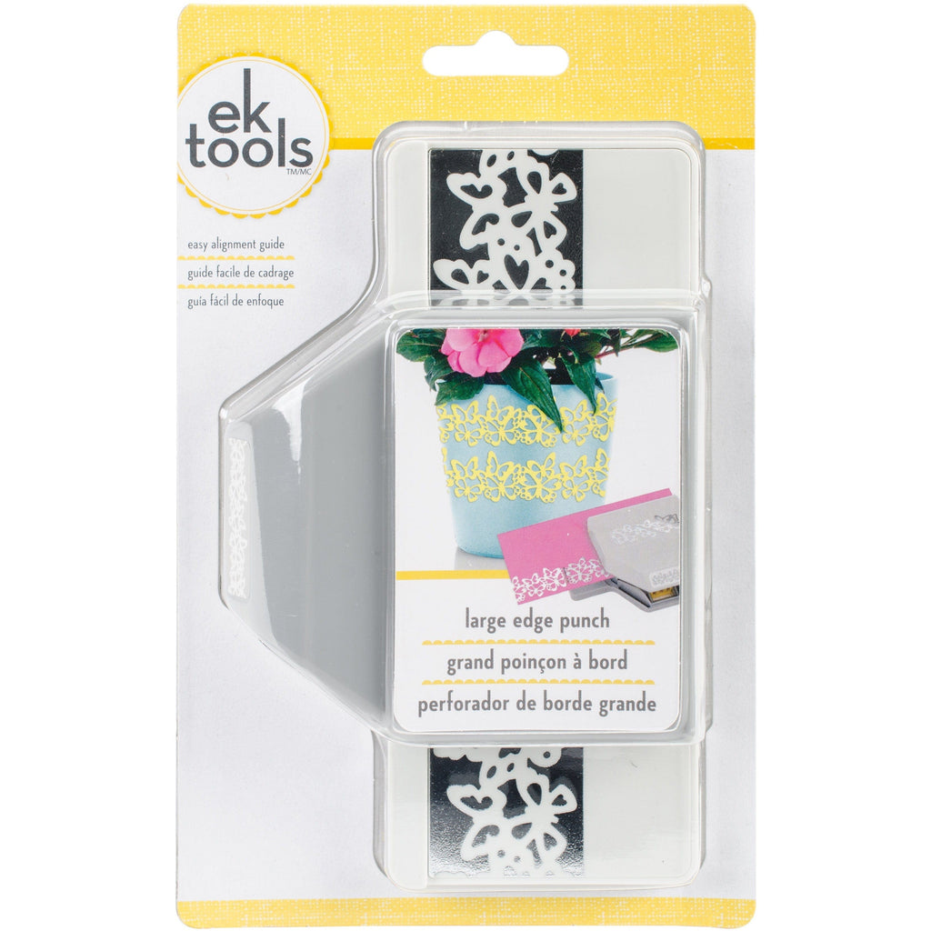 Ek Success Large Edge Punch-Monarch Butterfly