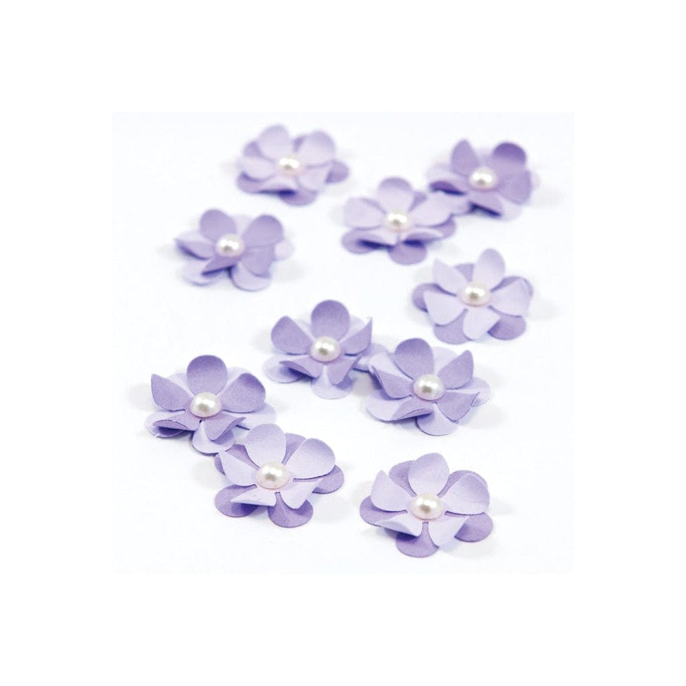 Ek Success Medium Punch-Retro Flower, 1"