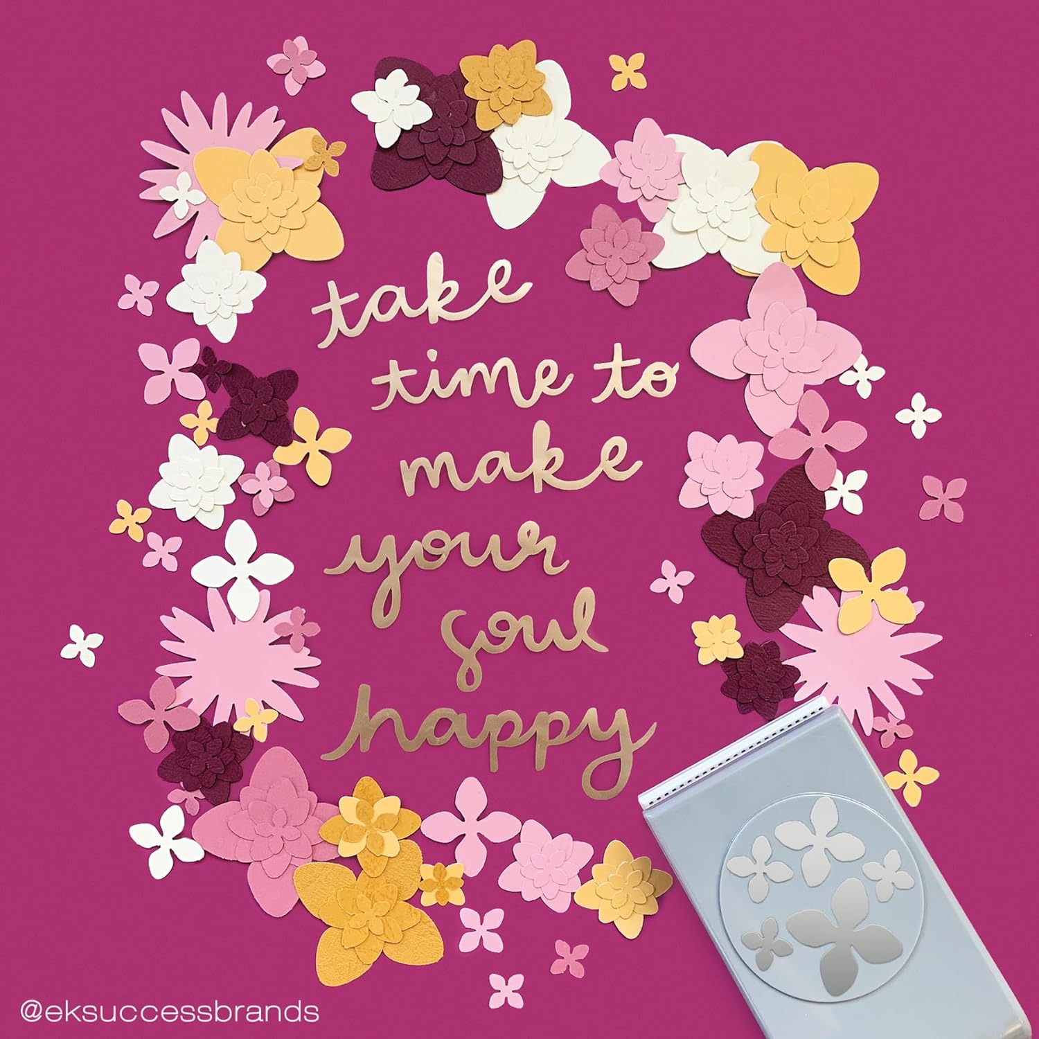 Ek Success Punches EK Tools Confetti Hydrangea Paper Punch