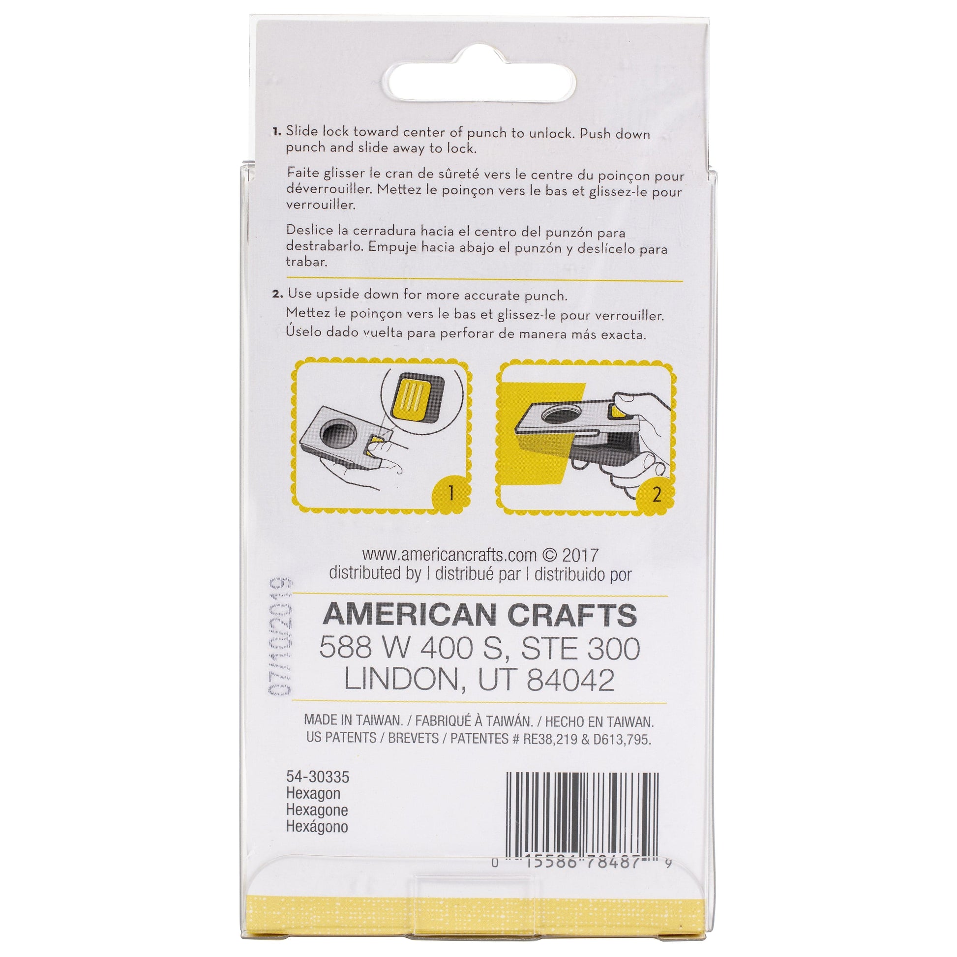 Ek Success Punches EK Tools Large Hexagon Punch