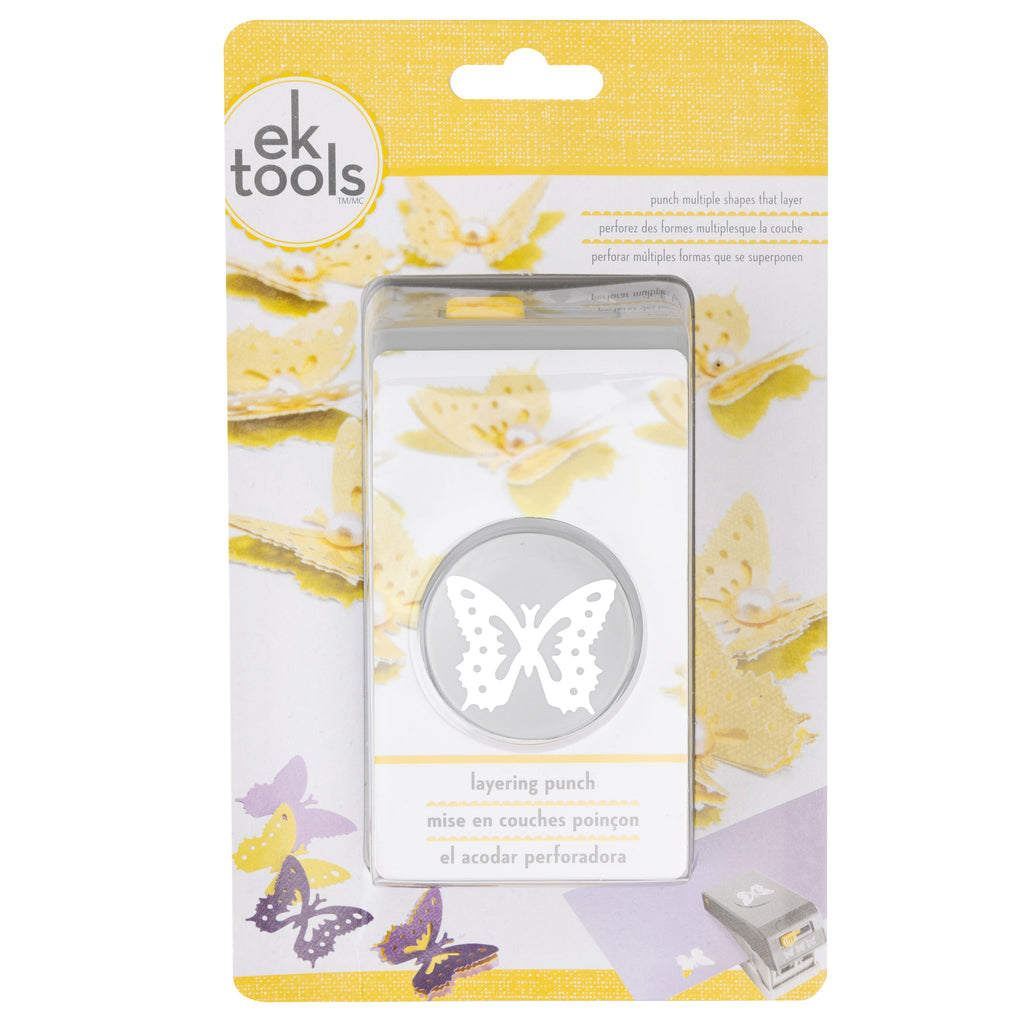 Ek Success Punches EK Tools - Layering Paper Punch - Butterfly
