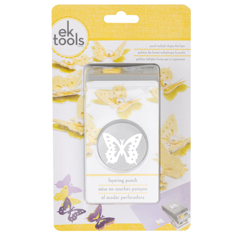 Ek Success Punches EK Tools - Layering Paper Punch - Butterfly