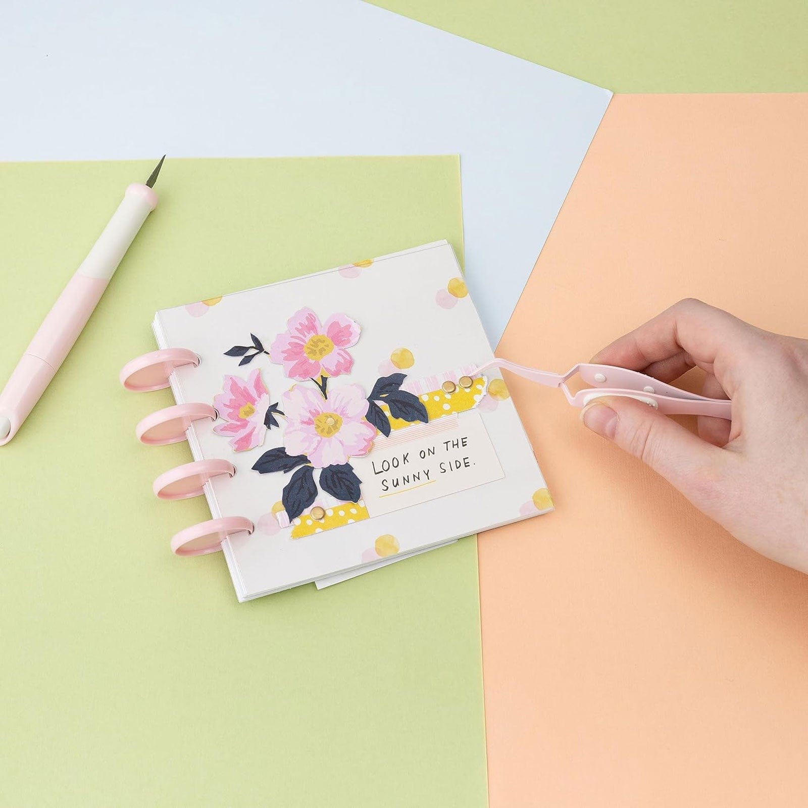 Ek Success Tools EK Tools Pink Precision Tip Craft Tweezers