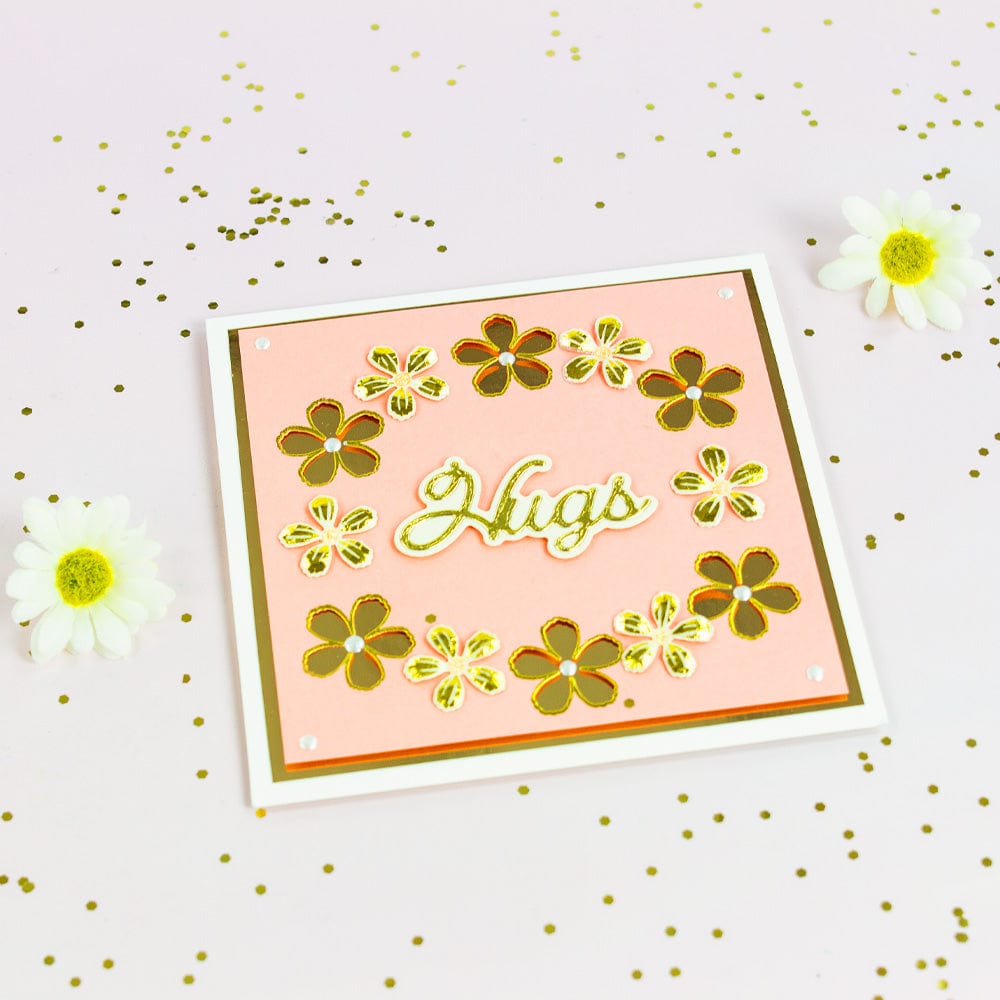 Foil Fusion Adhesives Foil Fusion - Gilded Bouquet Adhesive Sheets - 5580e