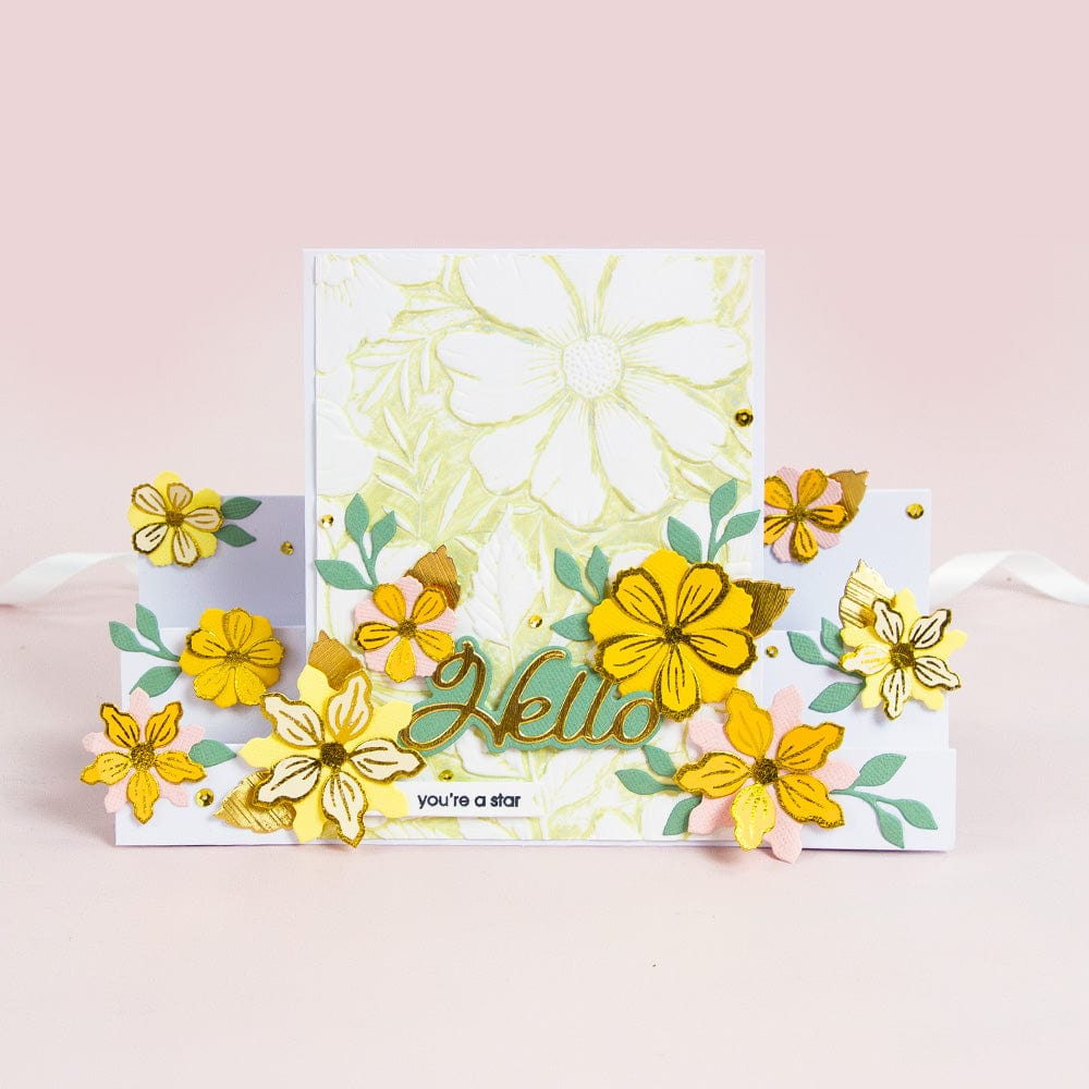 Foil Fusion Adhesives Foil Fusion - Gilded Bouquet Adhesive Sheets - 5580e
