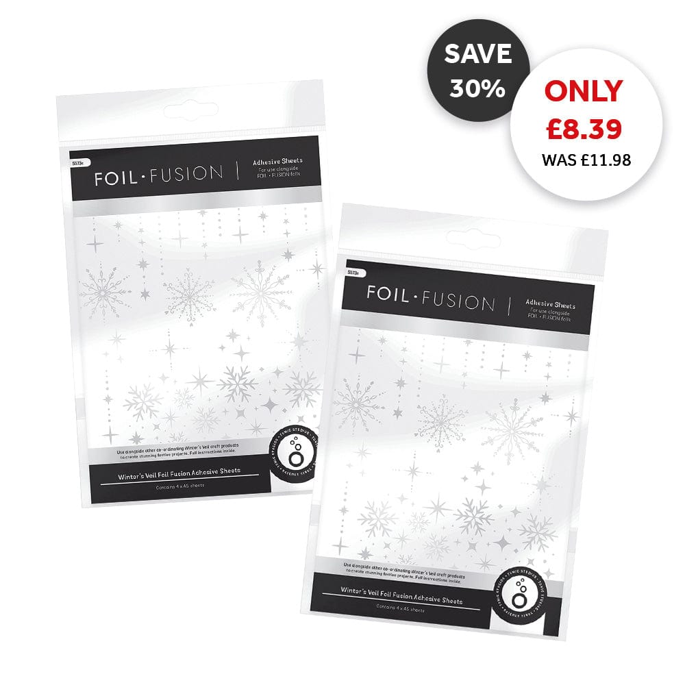 Foil Fusion Bundle Winter's Veil Foil Fusion Adhesive Sheets 2 Pack - DB140