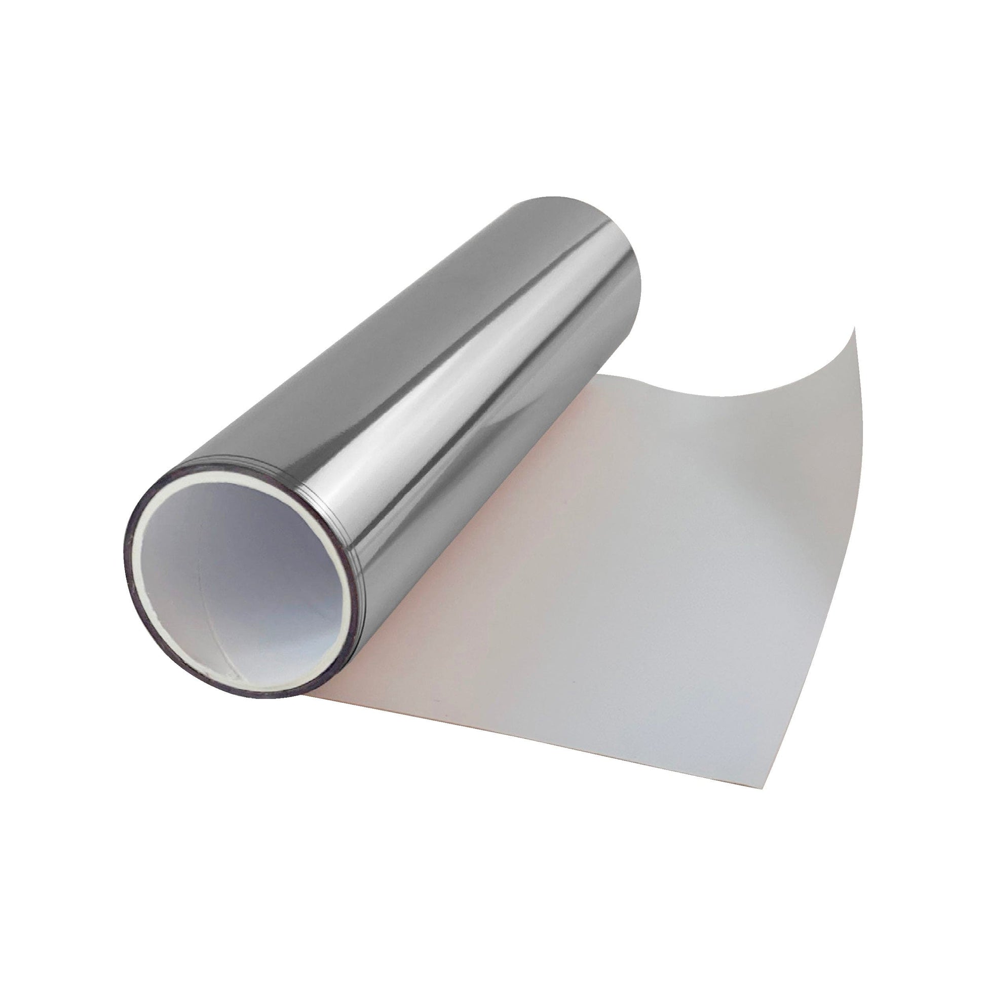 Foil Fusion Luxury Craft Foil Foil Fusion - 127mm x 5m Luxury Craft Foil - Chrome Silver - 5602e