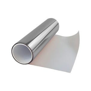 Foil Fusion Luxury Craft Foil Foil Fusion - 127mm x 5m Luxury Craft Foil - Chrome Silver - 5602e