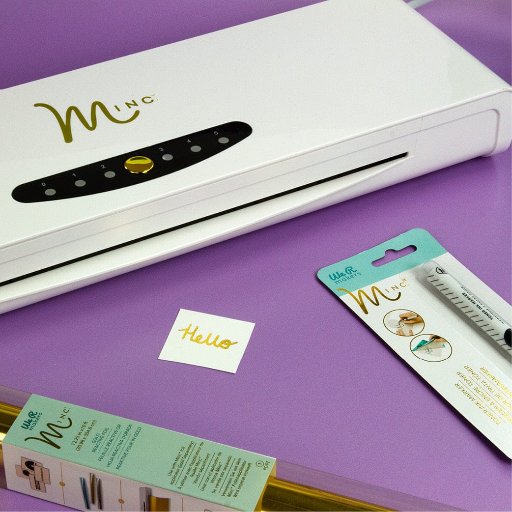 Heidi Swapp Arts & Crafts We R Minc Foil Applicator & Starter Kit (UK Version)-White