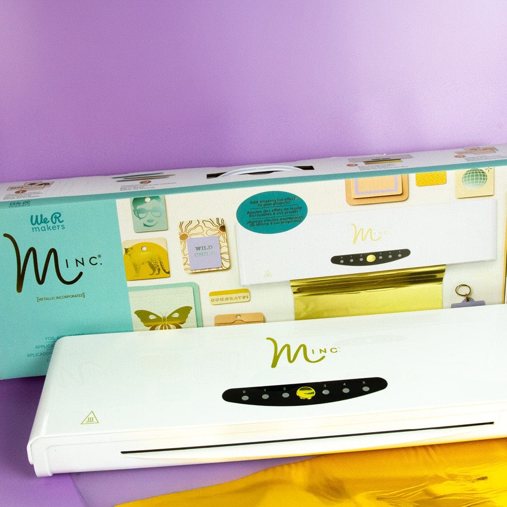 Heidi Swapp Arts & Crafts We R Minc Foil Applicator & Starter Kit (UK Version)-White