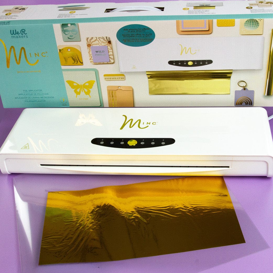 Heidi Swapp Arts & Crafts We R Minc Foil Applicator & Starter Kit (UK Version)-White