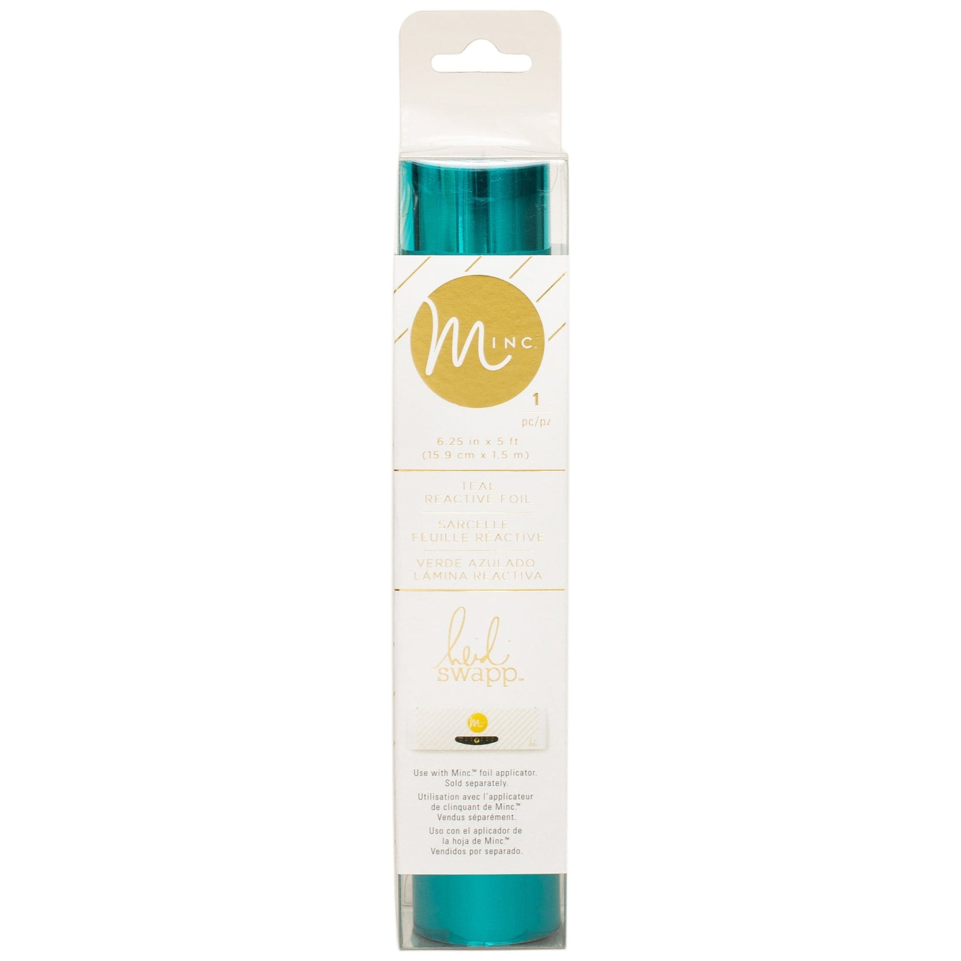Heidi Swapp Craft Materials Teal - 6in x 5ft Heidi Swapp Minc Reactive Foil Roll - Available in Multiple Styles
