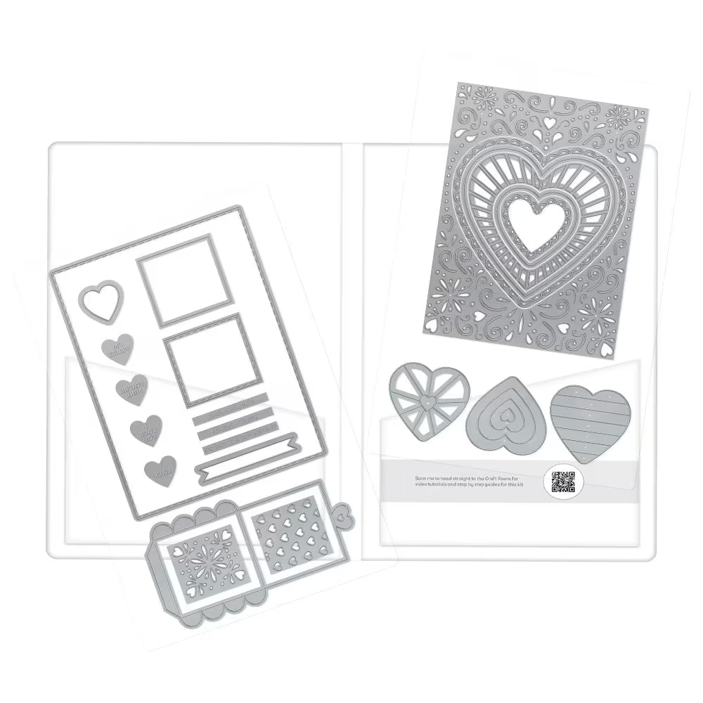 Tonic Craft Kit exclude Hearts in Bloom Die Set - 5469e