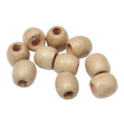 Little Birdie 16mm Wooden Beads Oval Polished