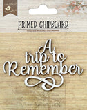 Load image into Gallery viewer, Little Birdie A Trip To Remember Little Birdie Laser Cut Primed Chipboard 1/Pkg