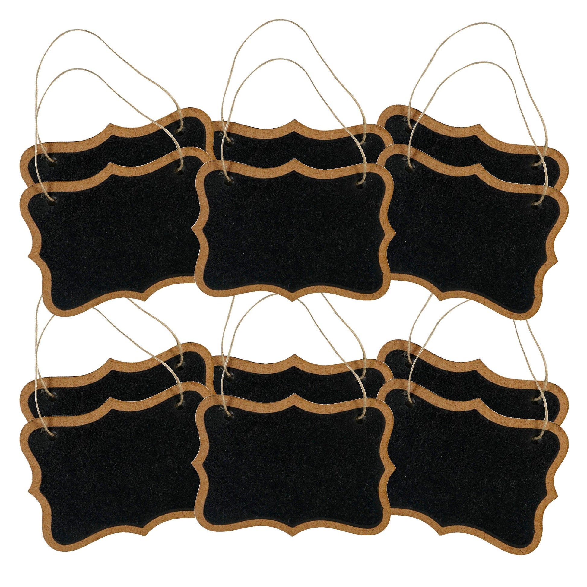 Little Birdie Chalkboard Braces - Pack of 6 Hanging Mini Chalkboard Signs