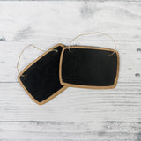 Load image into Gallery viewer, Little Birdie Chalkboard Hanging Mini Chalkboard Signs