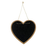 Load image into Gallery viewer, Little Birdie Chalkboard Heart Hanging Mini Chalkboard Signs
