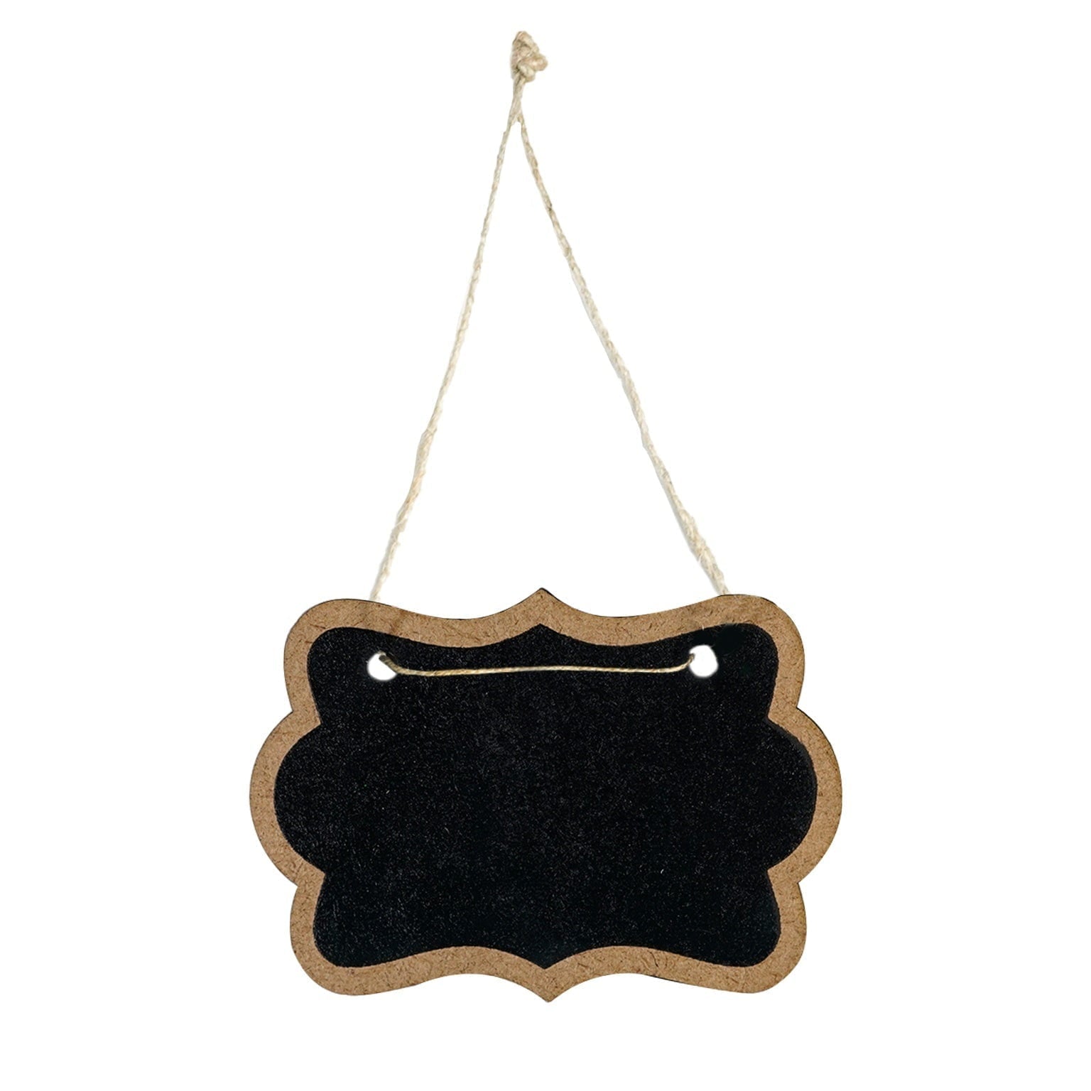 Little Birdie Chalkboard Scalloped Oval Hanging Mini Chalkboard Signs