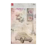 Load image into Gallery viewer, Little Birdie Decoupage Paper A4 4/Pkg Antique Essense